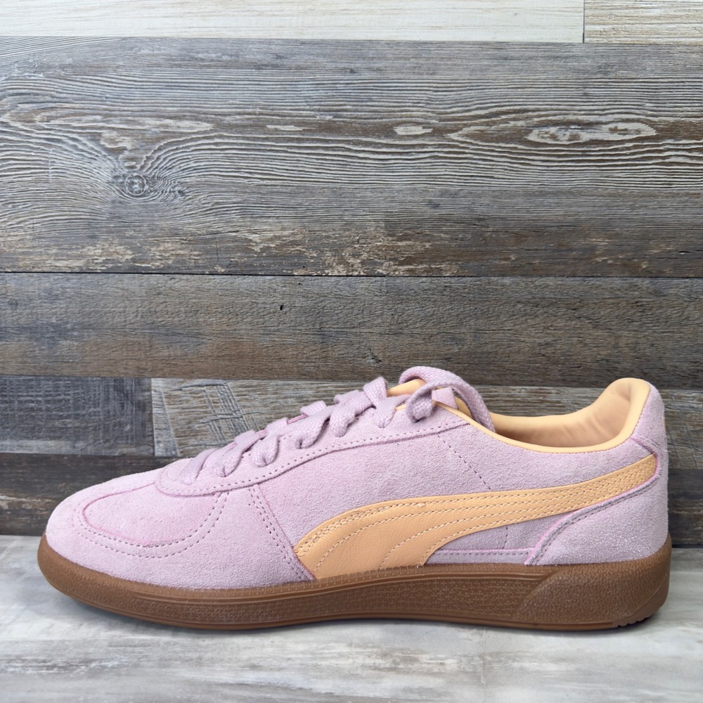 Puma Palermo Mens Size 10 Sneakers Suede Terrace Shoes Orchid Melon 396463-06 - Picture 6 of 10